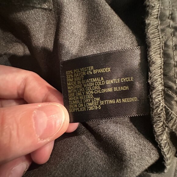 Worthington Gray Slacks Suit Pants size 14 - Picture 7 of 7